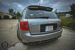 Maxton Parts - Diffusor Flaps passend für Audi RS6 C5 AVANT schwarz Hochglanz