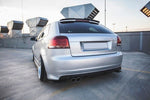 Maxton Parts - Diffusor Flaps passend für Audi S3 8P / S3 8P FL schwarz Hochglanz