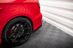 Maxton Parts - Diffusor Flaps passend für Audi S3 Limousine 8V schwarz Hochglanz (AU-S3-3-S-RSD1-G)