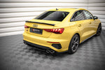Maxton Parts - Diffusor Flaps passend für Audi S3 Limousine 8Y schwarz Hochglanz (AU-S3-8Y-S-RSD1-G)