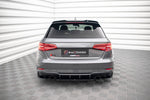 Maxton Parts - Diffusor Flaps passend für Audi S3 Sportback 8V FL schwarz matt
