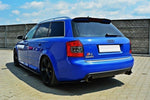 Maxton Parts - Diffusor Flaps passend für Audi S4 B6 Avant schwarz Hochglanz