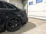 Maxton Parts - Diffusor Flaps passend für Audi S4 B8 FL schwarz Hochglanz