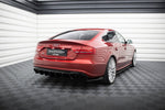 Maxton Parts - Diffusor Flaps passend für Audi S5 / A5 S-Line Sportback 8T schwarz Hochglanz