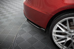Maxton Parts - Diffusor Flaps passend für Audi S5 / A5 S-Line Sportback 8T schwarz Hochglanz