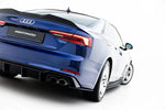 Maxton Parts - Diffusor Flaps passend für Audi S5 Coupe F5 schwarz matt