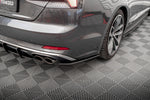 Maxton Parts - Diffusor Flaps passend für Audi S5 Sportback F5 schwarz matt