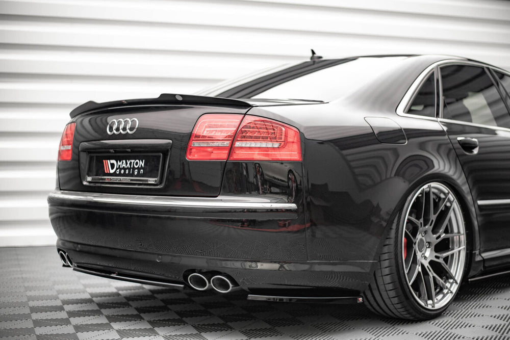 Maxton Parts - Diffusor Flaps passend für Audi S8 D3 schwarz Hochglanz
