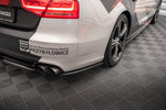 Maxton Parts - Diffusor Flaps passend für Audi S8 D4 schwarz Hochglanz
