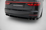 Maxton Parts - Diffusor Flaps passend für Audi S8 D5 schwarz Hochglanz