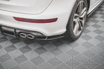 Maxton Parts - Diffusor Flaps passend für Audi SQ5 Mk1 (8R) schwarz Hochglanz
