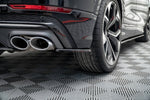 Maxton Parts - Diffusor Flaps passend für Audi SQ8 Mk1 schwarz Hochglanz