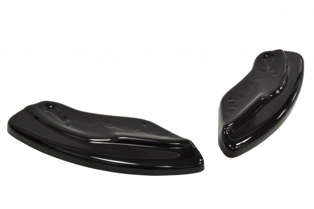 Maxton Parts - Diffusor Flaps passend für Audi TT S 8J schwarz Hochglanz