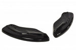 Maxton Parts - Diffusor Flaps passend für Audi TT S 8J schwarz Hochglanz