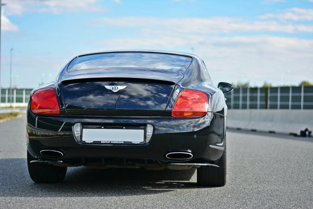 Maxton Parts - Diffusor Flaps passend für BENTLEY CONTINENTAL GT schwarz Hochglanz