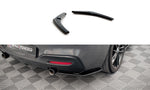 Maxton Parts - Diffusor Flaps passend für BMW 1er F20/F21 M-Power FL schwarz Hochglanz