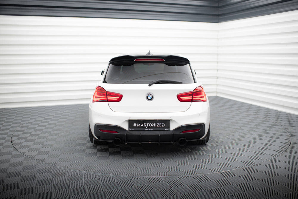 Maxton Parts - Diffusor Flaps passend für BMW 1er F20/F21 M-Power FL schwarz matt