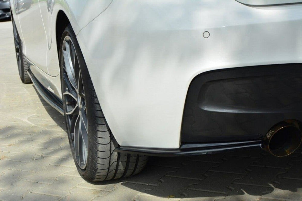 Maxton Parts - Diffusor Flaps passend für BMW 1er F20/F21 M-Power (vor FL) Carbon Look