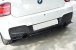 Maxton Parts - Diffusor Flaps passend für BMW 1er F20/F21 M-Power (vor FL) schwarz Hochglanz