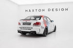 Maxton Parts - Diffusor Flaps passend für BMW 1er M Coupe E82 schwarz Hochglanz