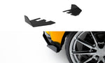 Maxton Parts - Diffusor Flaps passend für BMW 1er M-Paket F70 schwarz Hochglanz