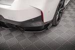 Maxton Parts - Diffusor Flaps passend für BMW 2 Coupe M-Paket G42 schwarz Hochglanz (BM242MPACKCNC-RSD1B+RSF1-G)