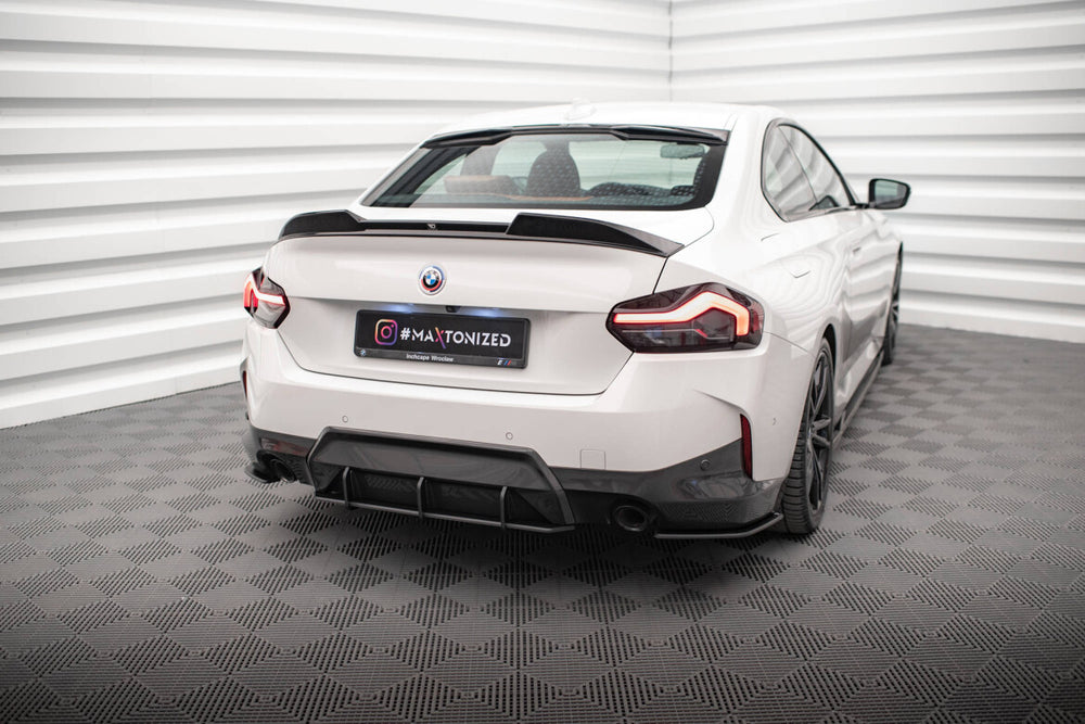 Maxton Parts - Diffusor Flaps passend für BMW 2 Coupe M-Paket G42 schwarz matt