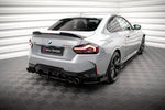 Maxton Parts - Diffusor Flaps passend für BMW 2 Coupe M240i G42 schwarz Hochglanz (BM242MCNC-RSD1B+RSF1-G)