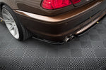 Maxton Parts - Diffusor Flaps passend für BMW 3er E46 M Paket Coupe schwarz Hochglanz