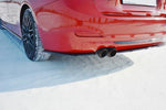 Maxton Parts - Diffusor Flaps passend für BMW 3er F30 schwarz matt