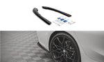 Maxton Parts - Diffusor Flaps passend für BMW 3er G20 / G21 schwarz Hochglanz