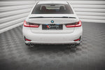 Maxton Parts - Diffusor Flaps passend für BMW 3er G20 / G21 schwarz Hochglanz
