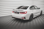 Maxton Parts - Diffusor Flaps passend für BMW 3er G20 / G21 schwarz Hochglanz