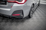 Maxton Parts - Diffusor Flaps passend für BMW 4er Gran Coupe M-Paket G26 schwarz matt