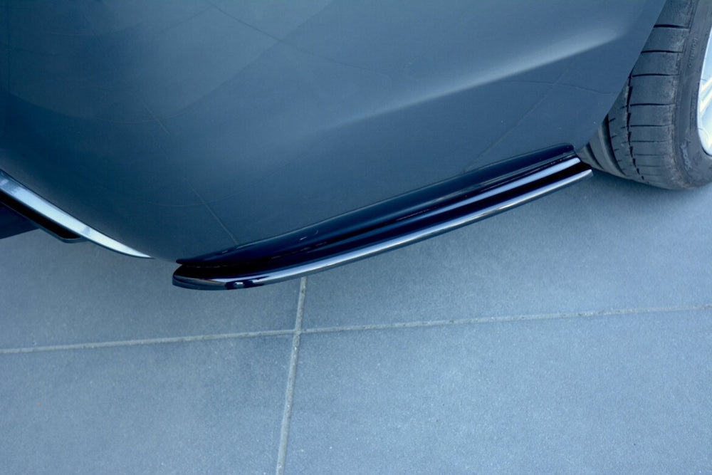 Maxton Parts - Diffusor Flaps passend für BMW 5er E60/E61 M Paket schwarz Hochglanz