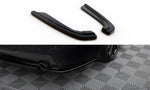 Maxton Parts - Diffusor Flaps passend für BMW 5er M-Paket Limousine /Touring F10/F11 (mit zwei Einzel Endstücken) schwarz Hochglanz