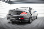 Maxton Parts - Diffusor Flaps passend für BMW 6er Coupe E63 / Cabrio E64 schwarz Hochglanz