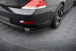 Maxton Parts - Diffusor Flaps passend für BMW 6er Coupe E63 / Cabrio E64 schwarz Hochglanz