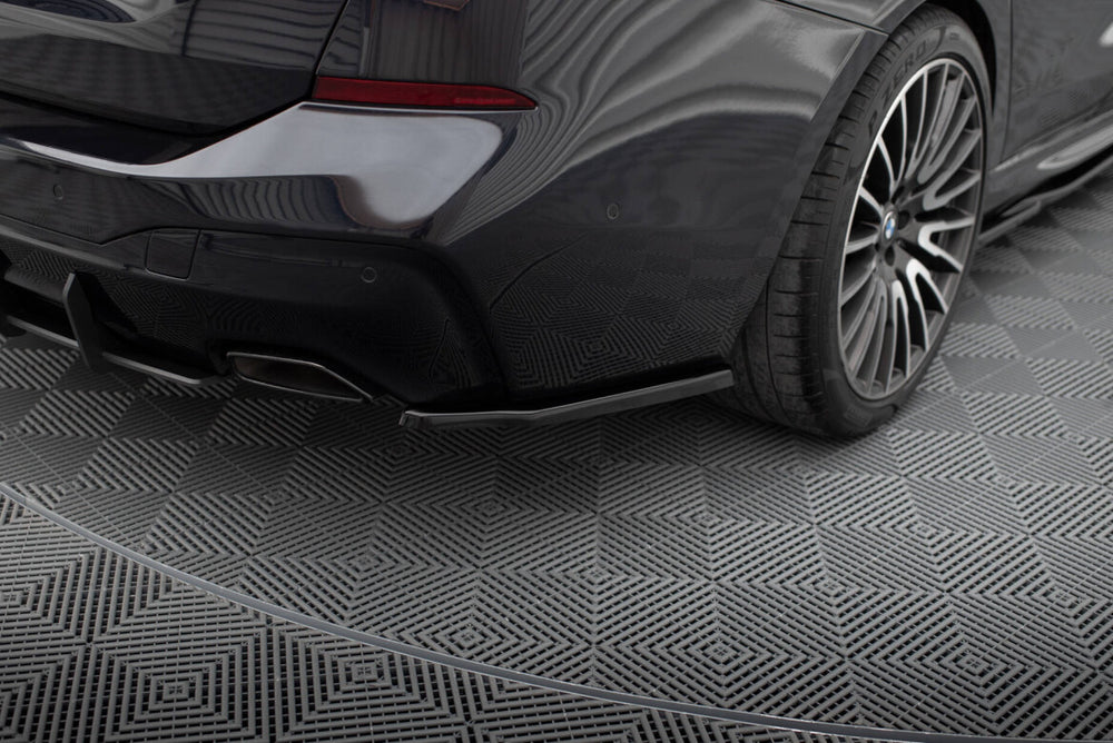 Maxton Parts - Diffusor Flaps passend für BMW 6er GT G32 M-Paket schwarz Hochglanz