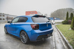 Maxton Parts - Diffusor Flaps passend für BMW M135i F20 schwarz matt