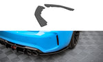 Maxton Parts - Diffusor Flaps passend für BMW M2 F87 schwarz matt