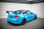 Maxton Parts - Diffusor Flaps passend für BMW M2 F87 schwarz matt