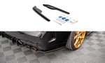 Maxton Parts - Diffusor Flaps passend für BMW M235i Gran Coupe F44 schwarz Hochglanz