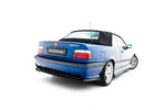 Maxton Parts - Diffusor Flaps passend für BMW M3 / 3 M-Paket Coupe / Cabrio E36 schwarz Hochglanz