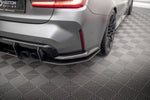 Maxton Parts - Diffusor Flaps passend für BMW M3 Limousine / Touring G80 / G81 schwarz matt
