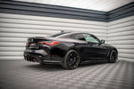 Maxton Parts - Diffusor Flaps passend für BMW M4 G82 schwarz matt