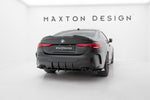 Maxton Parts - Diffusor Flaps passend für BMW M440i G22 / G23 / G22 FL / G23 FL schwarz Hochglanz (BM4G22MPACKCNC-RSD2B+RSF2-G)