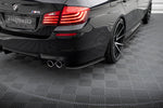 Maxton Parts - Diffusor Flaps passend für BMW M5 F10 schwarz Hochglanz