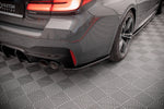Maxton Parts - Diffusor Flaps passend für BMW M5 F90 schwarz Hochglanz