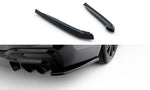 Maxton Parts - Diffusor Flaps passend für BMW M550i Limousine G30 schwarz Hochglanz